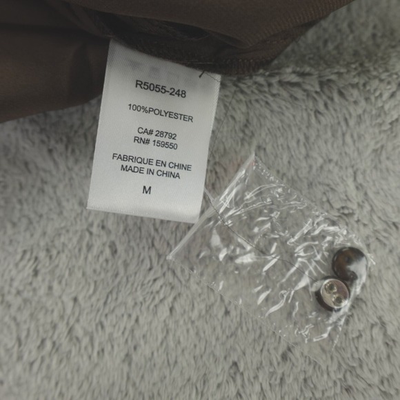 Renuar Airflow Blouse Brown Button Up Career - Picture 12 of 16